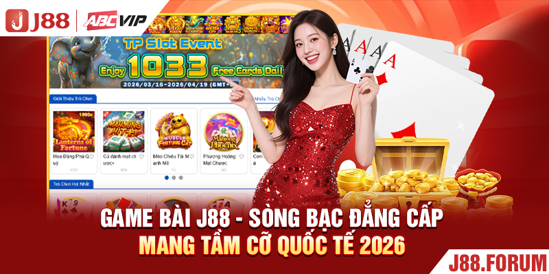Game Bài J88 - Sòng Bạc Đẳng Cấp Mang Tầm Cỡ Quốc Tế 2026 Game bài J88 sòng bạc đẳng cấp quốc tế
